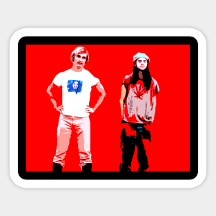 dazed and confused Sticker